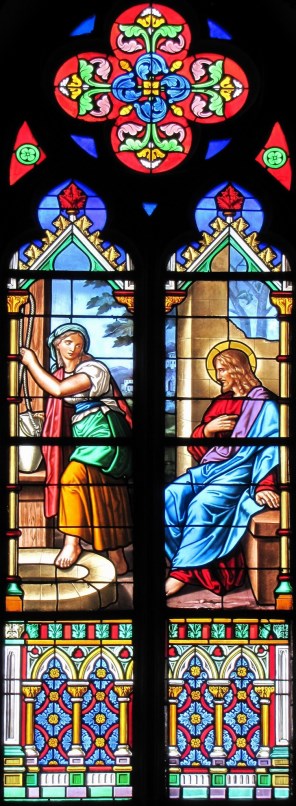 그리스도와 사마리아 여인_photo by Ralph Hammann_in the Church of Saint-Mathias in Still of Alsace_France.jpg